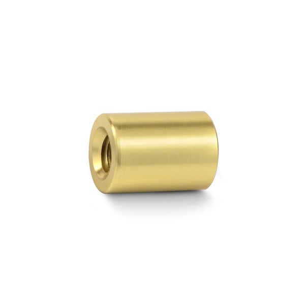 Gyford Round Standoffs, #10-24 Thrd Sz, 1/2 in Bd L, Aluminum Brass Anodized, 3/8 in OD SO-050BR - main
